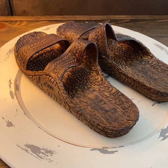 J-Slips Hawaiian Jesus Sandals Unisex Small Kona - Picture 3 of 4